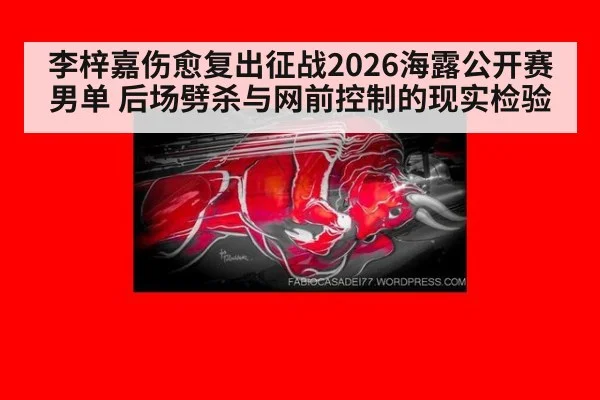 李梓嘉伤愈复出征战2026海露公开赛男单 后场劈杀与网前控制的现实检验